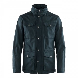 Fjällräven Räven Lite Jacket M - klassische Jacke aus leichterem Material für wärmeres Klima dark navy L