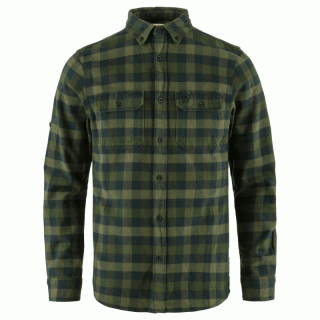 Fjllrven Skog Shirt Men - warmes Langarm-Flanellhemd Herren
