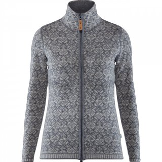 Fjllrven Snow Cardigan Women - gemusterte Wolljacke Damen