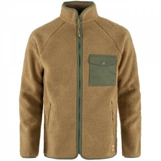 Fjllrven Vardag Pile Fleece - doppellagige Teddyfleecejacke Herren