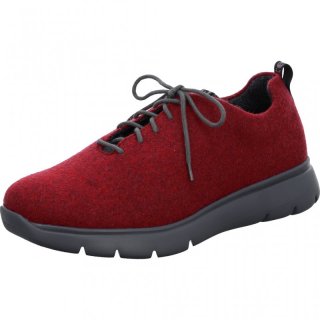 Ganter Gisi Vario - Merinowoll-Sneaker/Freizeitschuhe Unisex, normale Weite red-antrazit 40 2/3  - 7 UK