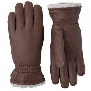 HESTRA Deerskin Primaloft - Hirschleder-Winterhandschuhe Damen mit Primaloft