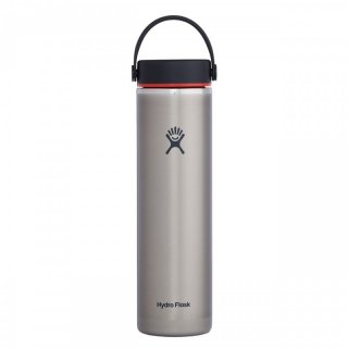 Hydro Flask Bottle Lightweight Wide Mouth Trail Series - slate 709 ml / 24 oz