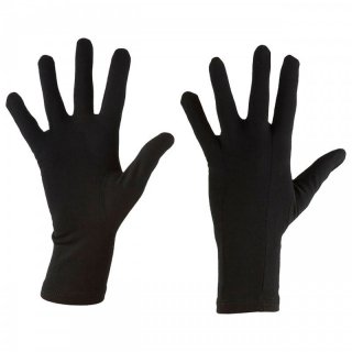 Icebreaker Unisex Oasis Glove Liners | dünne Merinowolle Handschuhe black M