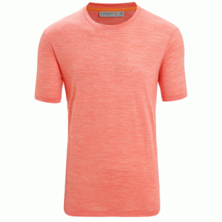 Icebreaker Men Sphere II SS Tee | Merinowolle Kurzarmshirt Herren vibrant earth heather Xl