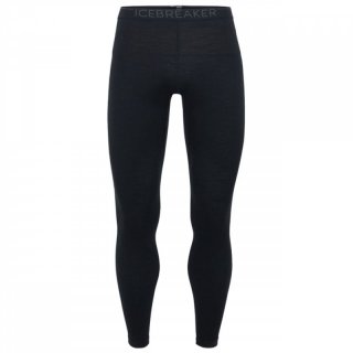 Icebreaker Mens 200 Oasis Leggings lange Merinowollunterhose Herren, black M