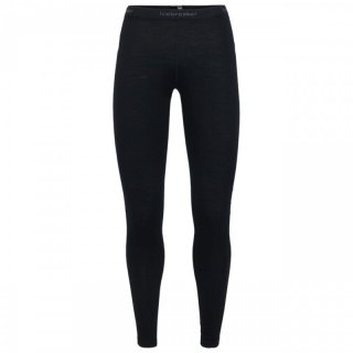 Icebreaker Wmns 200 Oasis Leggings - Merinowolle Leggings Damen, 200 g/m black XS