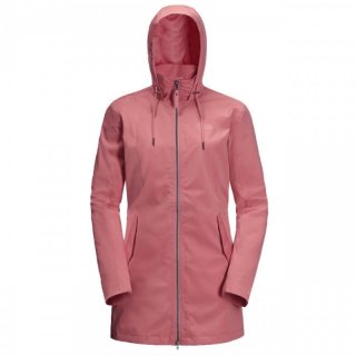 Jack Wolfskin Dakar Parka Women - Regenmantel Damen rose quarz XS / 34