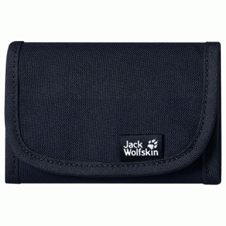 Jack Wolfskin Mobile Bank - leichte Reisebrieftasche/Reiseportemonnaie mit Klettverschluss night blue One Size