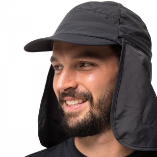 Jack Wolfskin Supplex Canyon Cap - funktionelle Baseballkappe mit Nackenschutz sand storm M / 54-57 cm