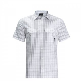 Jack Wolfskin Thompson Shirt Men - Herren night blue checks XL