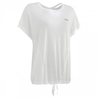 KARI TRAA Isabelle Tee - dnnes Kurzarm-Funktionsshirt Damen bwhite S / 36