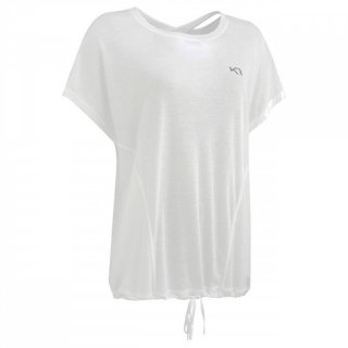 KARI TRAA Isabelle Tee - dnnes Kurzarm-Funktionsshirt Damen bwhite S / 36