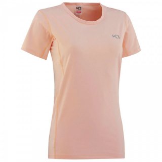 KARI TRAA Nora Tee - elastisches Kurzarm-Funktionsshirt Damen mit Mesh-Einsatz soft L