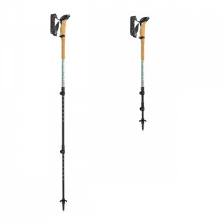 LEKI Makalu Lite - Trekkingst�cke 90-125 cm greygreen silver white