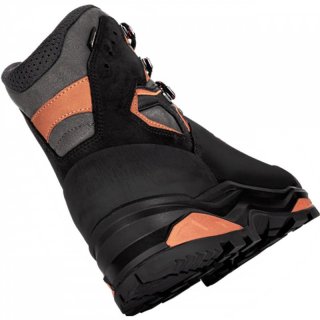 LOWA Camino EVO GTX  - Wanderschuhe Herren schwarz/orange 44,5 / 10 UK