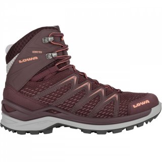 LOWA Innox Pro GTX Mid Ws - Damen bordeaux/koralle 37 - 4 UK