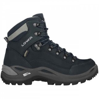 LOWA Renegade GTX Mid Women -  Wanderschuhe Damen navy/grey 37.5 - 4.5 UK