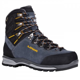 LOWA Ticam Evo GTX Ms - Wanderschuhe Herren stahlblau/orange 42.5 / 8.5 UK