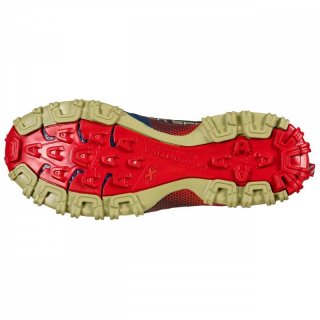 La Sportiva Bushido II GTX Men - wasserdichte Trailrunningschuhe Herren black / yellow 43.5 / 9.5 UK