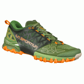 La Sportiva Bushido II Men - Trailrunningschuhe Herren kale / tiger 46.5 / 11.5 UK