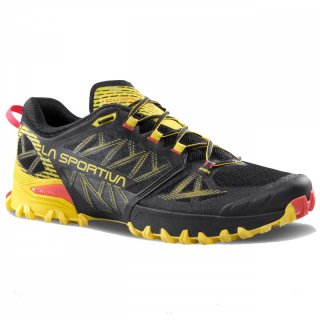 La Sportiva Bushido III Men - Trailrunningschuhe Herren black yellow 44.5 / 10 UK