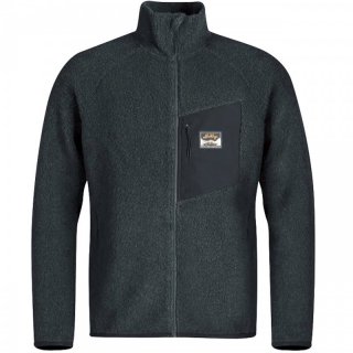 Lundhags Flok Wool Ms Pile - Merinwoll-Fleecejacke Herren seawood 52 / L