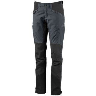 Lundhags Makke Ws Pant - robuste Trekkinghose Damen mit Belftungsffnungen amber/rust 36