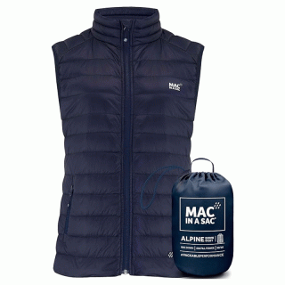 MAC IN A SAC Mens Alpine Gilet - Daunenweste Herren navy 52 / L