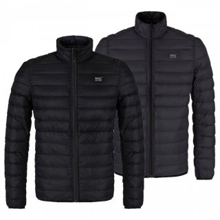 MAC IN A SAC Mens Polar - Wende-Daunenjacke Herren mit Packbeutel black/charcoal 54 / XL