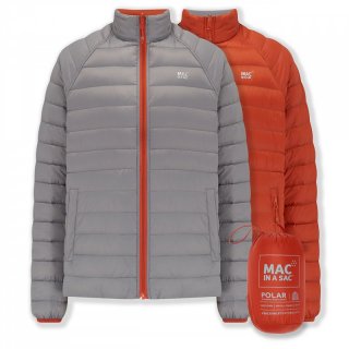 MAC IN A SAC Mens Polar - Daunenjacke Herren burnt orange/grey 58 / XXXL