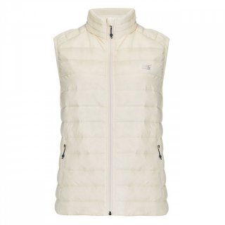 MAC IN A SAC Womens Alpine Gilet - Daunenweste Damen mit Packbeutel ivory 38 / S