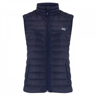 MAC IN A SAC Womens Alpine Gilet - Daunenweste Damen mit Packbeutel navy 46 / XXL