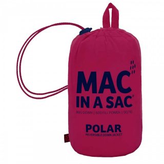 MAC IN A SAC Womens Polar - Wende-Daunenjacke Damen mit Packbeutel jet black/teal 46 / XXL
