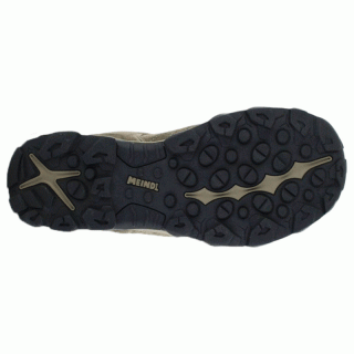 MEINDL Glasgow | flache Vollleder-Freizeitschuhe/Allroundschuhe Herren fr breite Fe grau 43 / 9 UK