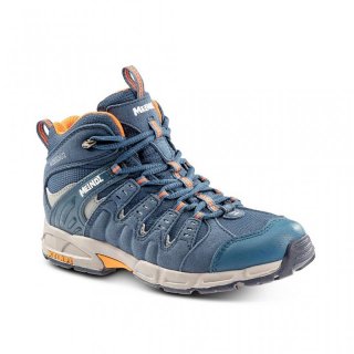 Meindl Snap Junior Mid | Wanderschuhe Kinder navy orange 37