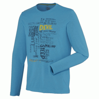 Millet Devil T-Shirt LS Langarmshirt Herren blau XXL