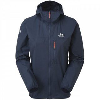 Mountain Equipment Aerofoil Full Zip Womens Jacket - blue nights 36-38 / S