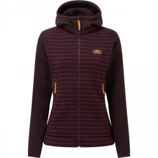 Mountain Equipment Dark Days II Hooded Womens Jacket - raisinstripe/raisin 38-40/M