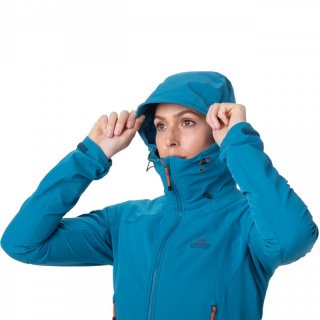 Mountain Equipment Frontier Hooded Jacket - Softshelljacke Damen capsicum red 36-38