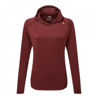 Mountain Equipment Glace Hooded Ws Top - Damen raisin L/40-42