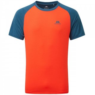 Mountain Equipment Nava Mens Crew - Funktionsshirt cardinal majolica 50-52 / M