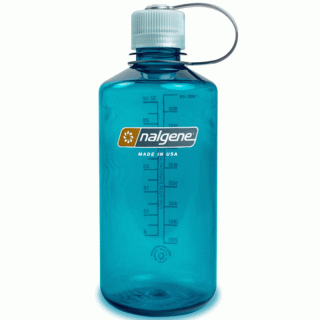 Nalgene Sustain Narrow Mouth Bottle Trinkflasche - BPA-frei - 50% Recycled Content 1.0 Liter trout green