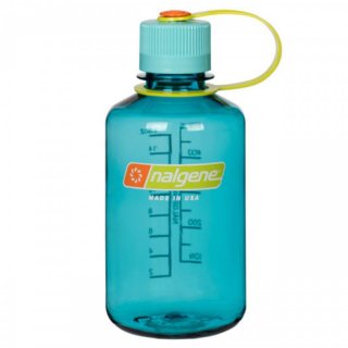 Nalgene Sustain Narrow Mouth Bottle Trinkflasche - BPA-frei - 50% Recycled Content, 0.5 Liter/1.0 Liter cerulean 1.0 L