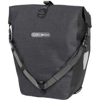 ORTLIEB Back-Roller Plus - Gepäckträgertasche (Paar), 2 x 20 Liter granit-black