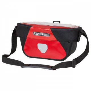 ORTLIEB Ultimate - wasserdichte Lenkertasche, 5 Liter red-black