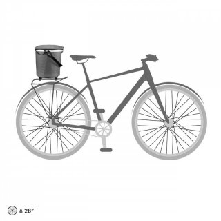 ORTLIEB Up-Town Rack Urban - praktischer Gepcktrgerkorb, 17.5 Liter