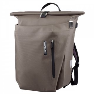 ORTLIEB Vario PS QL2.1 - wasserdichte Gepcktrgertasche/Rucksack, 20 Liter dark sand
