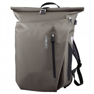 ORTLIEB Vario PS QL2.1 - wasserdichte Gepcktrgertasche/Rucksack, 26 Liter dark sand