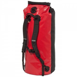 ORTLIEB X-Tremer | übergroßer Packsack mit Rucksackträgern rot-schwarz 113 L